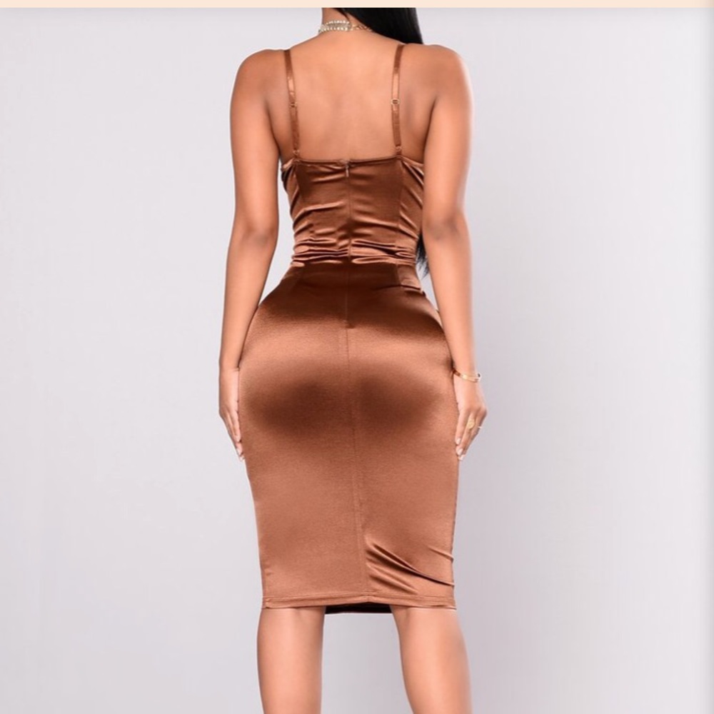 Stupid In Love Dress - Chocolate